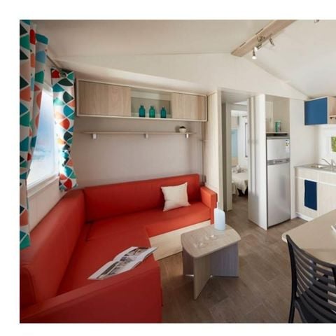 Mobile home 8 persons - Cottage Prestige Famille Clim - 35 m² - 3 bedrooms - 6/8 pers - air conditioning & plancha