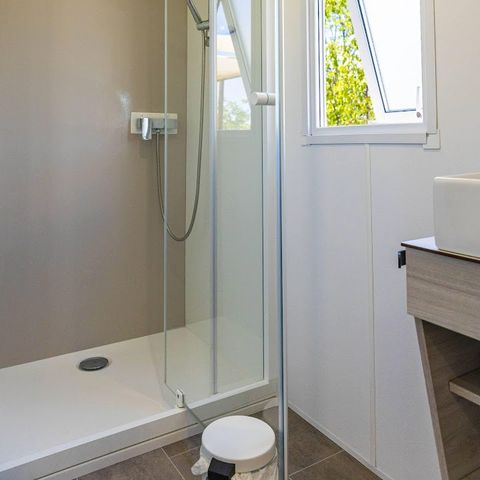 MOBILE HOME 8 people - Cottage Prestige Famille Clim - 35 m² - 3 bedrooms - 6/8 pers - air conditioning & plancha