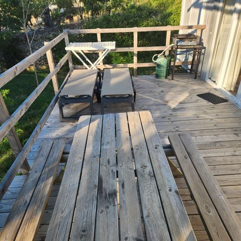 MOBILE HOME 6 people - Prestige Clim- 34 m² - 2 bedrooms - 6 pers - air conditioning and plancha