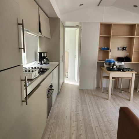 Mobile home 6 persons - Prestige Clim- 34 m² - 2 bedrooms - 6 pers - air conditioning and plancha