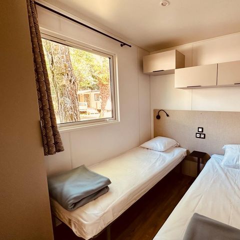 Mobile home 6 persons - Mobile-home Louisiane Luxe 38m² 3 bedrooms with view