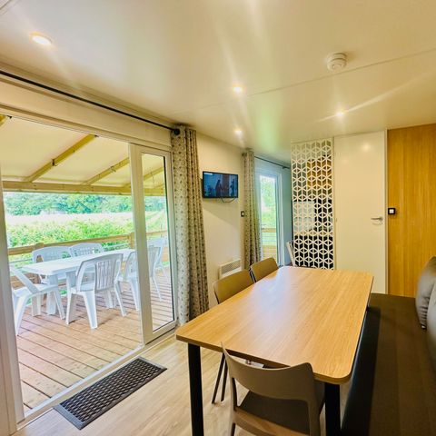 Mobilhome 6 personnes - Louisiane Luxe 38m² - 3 chambres avec vue