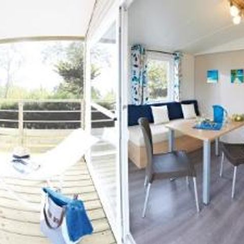 Mobilhome 2 personnes - Mobilhome COCOON climatisé SAMEDI