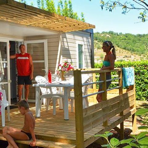 Stacaravan 5 personen - DIAMOND met airconditioning ZONDAG