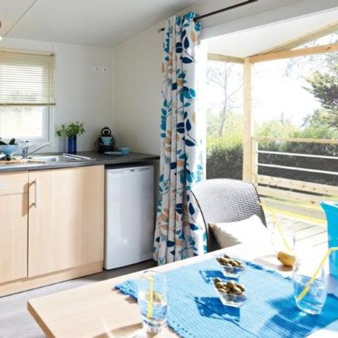 Mobilhome 2 personnes - Mobil home COCOON climatisé DIMANCHE