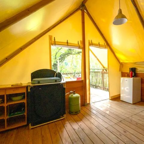 LODGE 5 people - Lodge 3 trèfles - 2 bedrooms - No sanitary facilities
