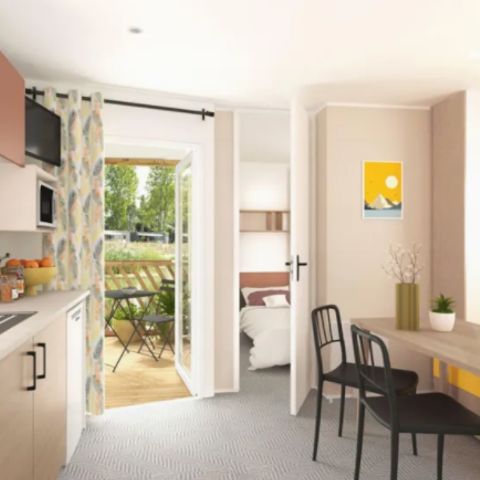 Stacaravan 4 personen - MH2 23 m² Airconditioning