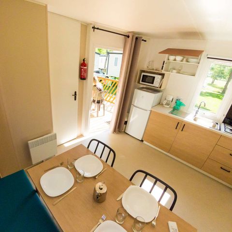 Stacaravan 4 personen - MH2 23 m² Airconditioning