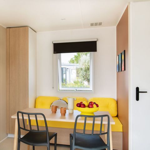 Stacaravan 4 personen - Airconditioning - 28m² - 2 kamers