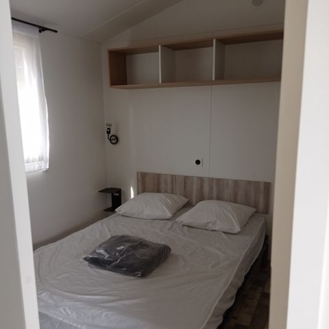 Mobile home 7 persons - Mobile-home 30m² Comfort (2bed - 5/7pers.) + Air conditioning + Covered terrace - Sunday