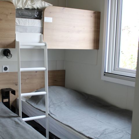 Mobile home 7 persons - Mobile-home Family 30m² Comfort (3bed - 7pers.) + Air conditioning + Covered terrace