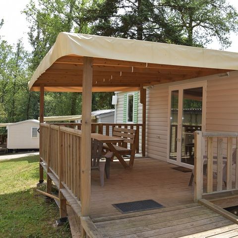 Mobilheim 4 Personen - Cottage PMR L'HELIOS - klimatisiert - 2 Zimmer - S