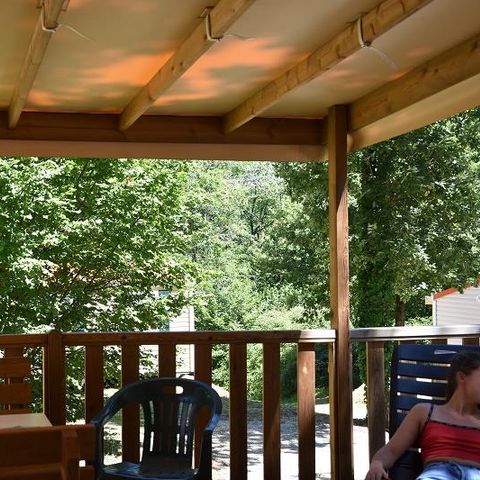 Stacaravan 6 personen - Vakantiehuis LE CORDELIA - airconditioning - 3 slaapkamers - S