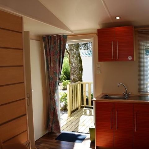 BUNGALOW 8 personnes - Mobil home LE TWIN STAR - non climatisé - 4 chambres - 2 SDB - S