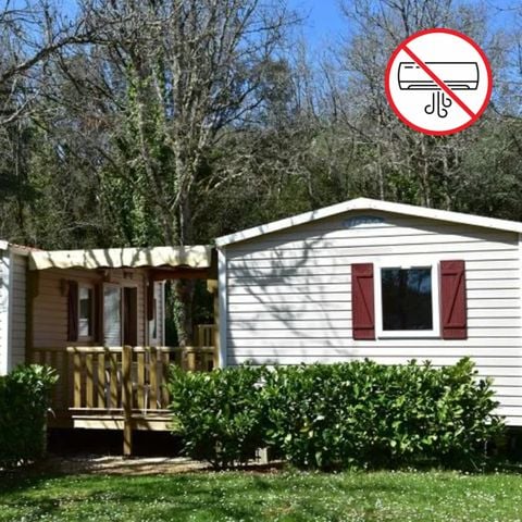 BUNGALOW 8 personnes - Mobil home LE TWIN STAR - non climatisé - 4 chambres - 2 SDB - S