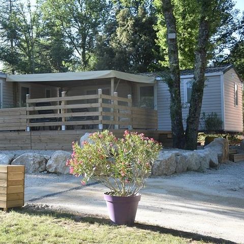 MOBILHOME 8 personas - Cottage LE TWIN PRESTIGE - climatizado - 4 habitaciones - 2 baños - D