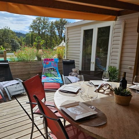 Mobilhome 8 personnes - Cottage - LE - TWIN - PRESTIGE - Climatisé - 4 chambres - 2 salles de bain - D