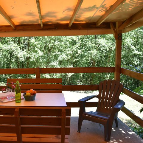 BUNGALOW 5 people - Cottage LA GARIOTTE - sleeps 5 - 2 bedrooms - Air-conditioned - Television - Dishwasher - S