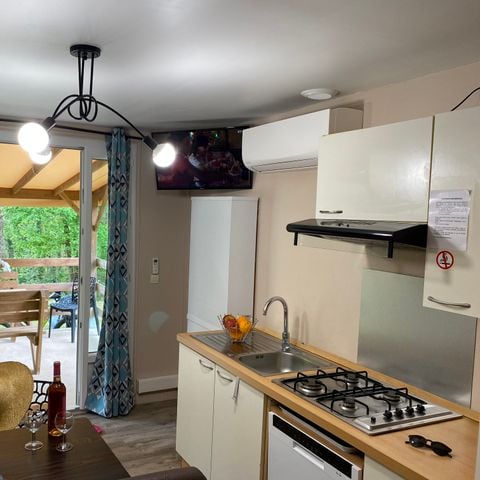 LANDHUIS 4 personen - Cottage LA GARIOTTE - 4 slaapplaatsen - 2 slaapkamers - Airconditioning - Televisie - Vaatwasser - S