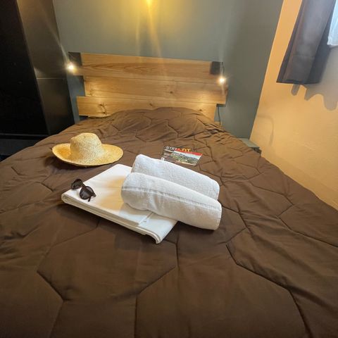 Bungalow 4 personen - Cottage LA GARIOTTE - 4 slaapplaatsen - 2 slaapkamers - Airconditioning - Televisie - Vaatwasser - S