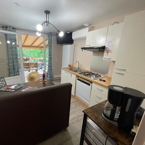 LANDHUIS 4 personen - Cottage LA GARIOTTE - 4 slaapplaatsen - 2 slaapkamers - Airconditioning - Televisie - Vaatwasser - S