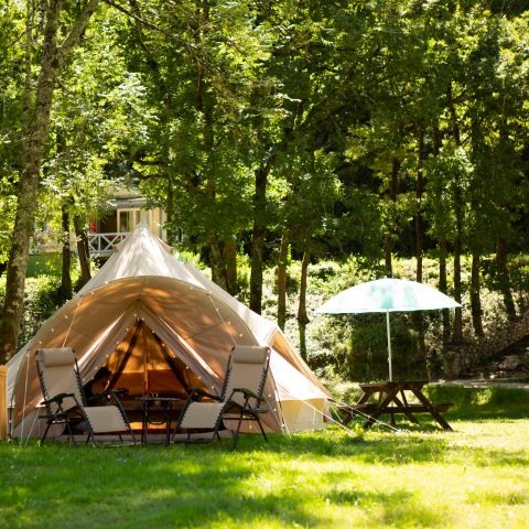 TENDA DA CAMPEGGIO 6 persone - Due tende a campana (senza servizi igienici)