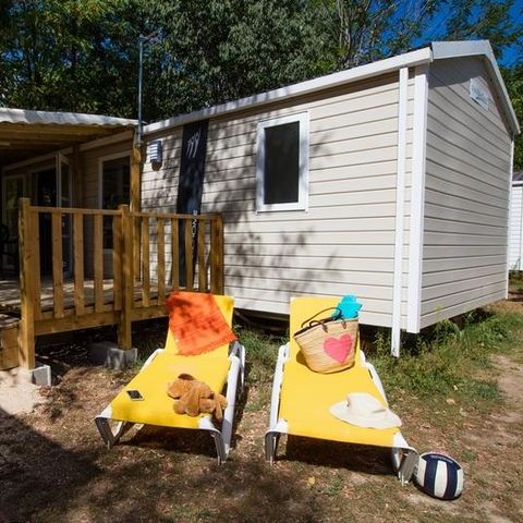 Stacaravan 4 personen - Lodge 30m² - 2 kamers