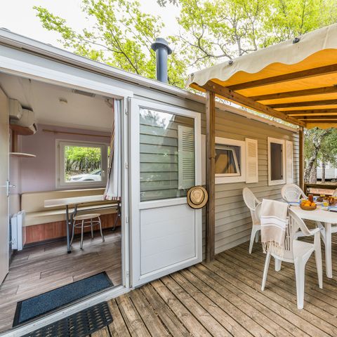 MOBILHOME 4 personnes - Classic | 2 Ch. | 4 Pers. | Terrasse Couverte | Clim.