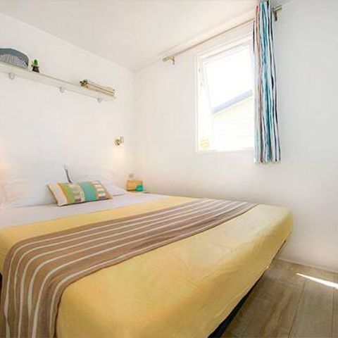 Mobilheim 4 personen - Classic | 2 Zi. | 4 Pers. | Erhöhte Terrasse | Klim.