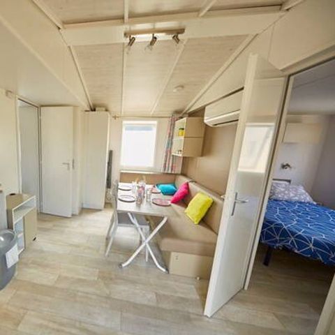Mobilheim 4 personen - Mobilheim | Comfort | 2 Zi. | 4 Pers. | Erhöhte Terrasse | Klim.