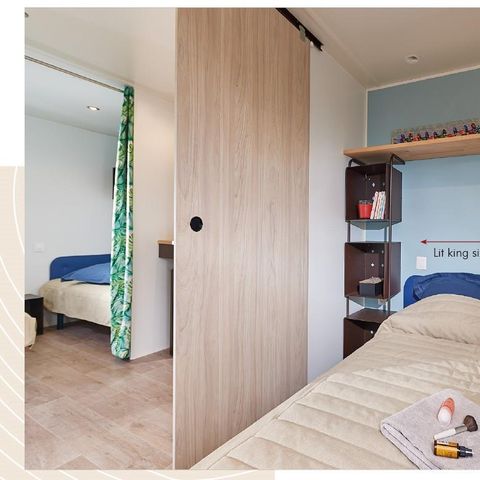 Tente en toile et en bois 4 personnes - Mobilodge