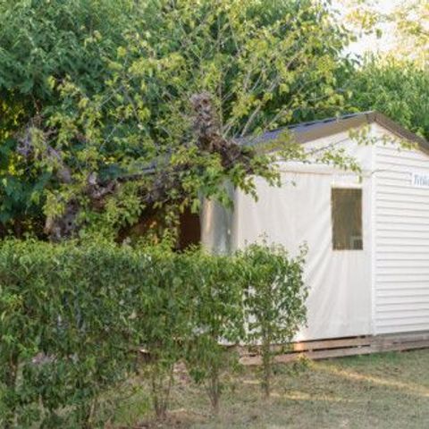 Canvas and wooden tent 5 persons - Atypical Tithome