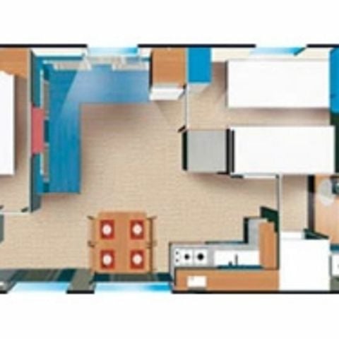 BUNGALOW 6 personnes