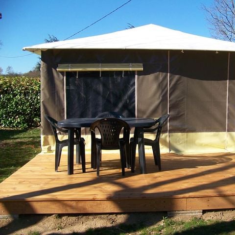 CANVAS BUNGALOW 5 people - (without sanitary facilities)