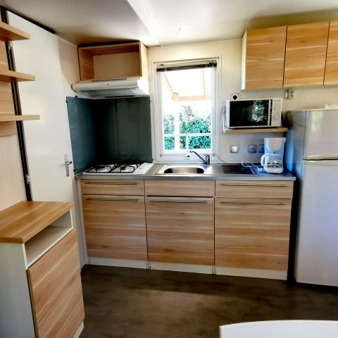 BUNGALOW 6 personnes - MOBIL-HOME 3 Chambres avec CLIM