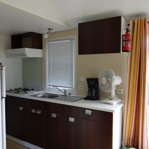 Stacaravan 4 personen -  2 Kamers+ met ZONNE AIRCONDITIONING (juli/augustus)