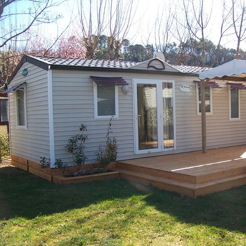 Mobilheim 4 Personen -  2 Zimmer+ mit KLIMA am SONNTAG (Juli/August)