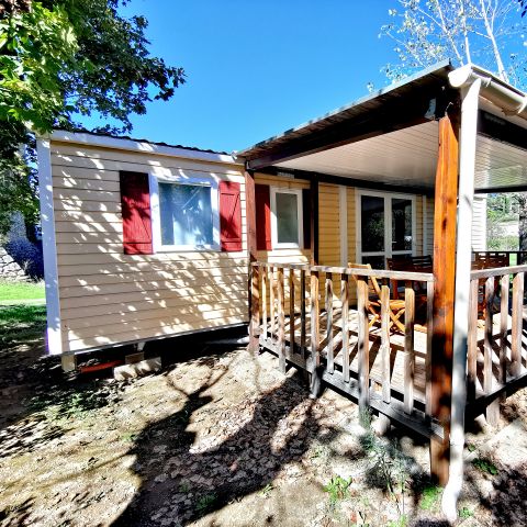 BUNGALOW 6 personnes - MOBIL-HOME 3 chambres avec CLIM en DIMANCHE (Juillet/Août)