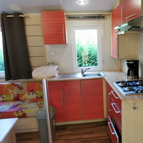 MOBILHOME 6 personas - CASA MÓVIL de 3 habitaciones con CLIM en DIMANCHE (julio/agosto)