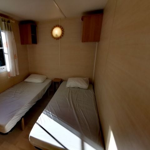 MOBILHOME 6 personas - 2 Dormitorios + Aire acondicionado confort