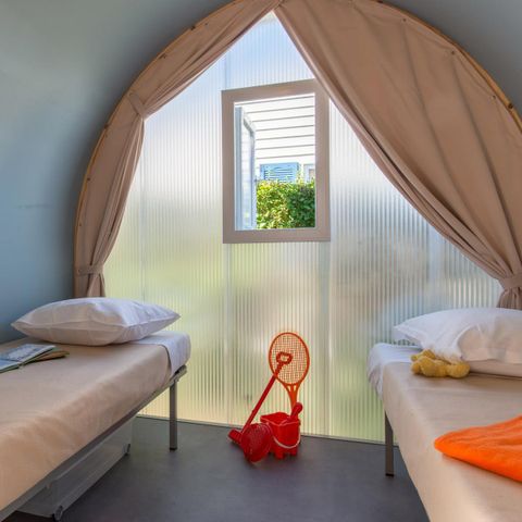 BUNGALOW DE LONA 4 personas - Coco Dulce