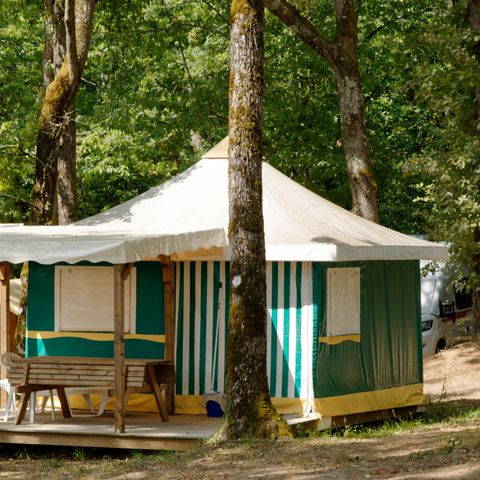 Tent 5 personen - TRAPPER (zonder sanitair)
