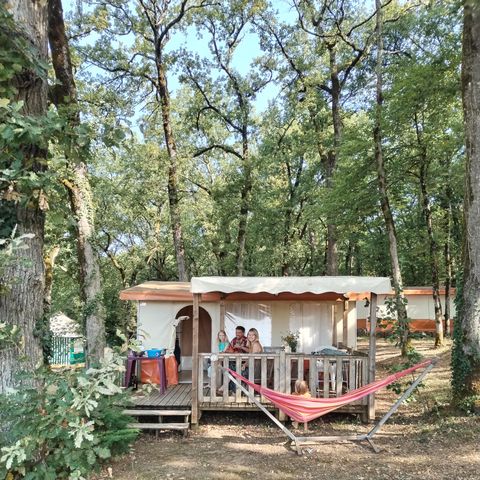 BUNGALOW DE LONA 5 personas - Tienda de campaña sin sanitarios en Sarlat