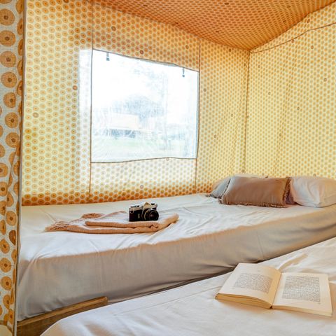 Glampingtent 5 personen - Sarlat tent zonder sanitair