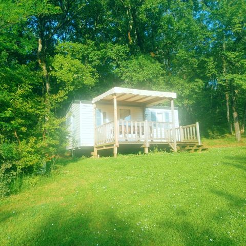 MOBILHOME 4 personas - Lot et Garonne climatizado