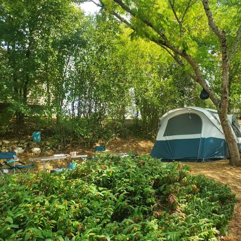Kampeerplaats - Standplaats (1 tent, caravan of camper/1 auto)