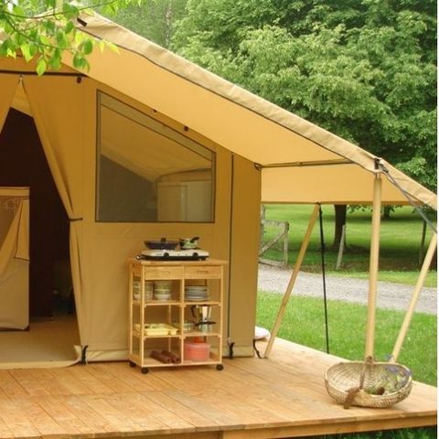 Tent 5 personen - Cahors tent (zonder sanitair)