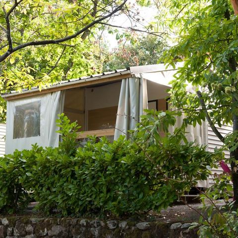 Bungalowzelt 4 Personen - Mobilheim Tithome ohne Dusche