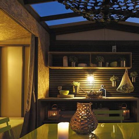 Glamping tent 4 persons - Maori from Wednesday to Wednesday in season