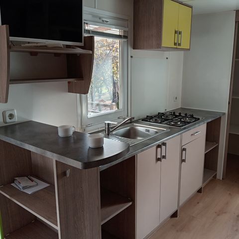 Mobilheim 5 Personen - 5 Personen klimatisiert